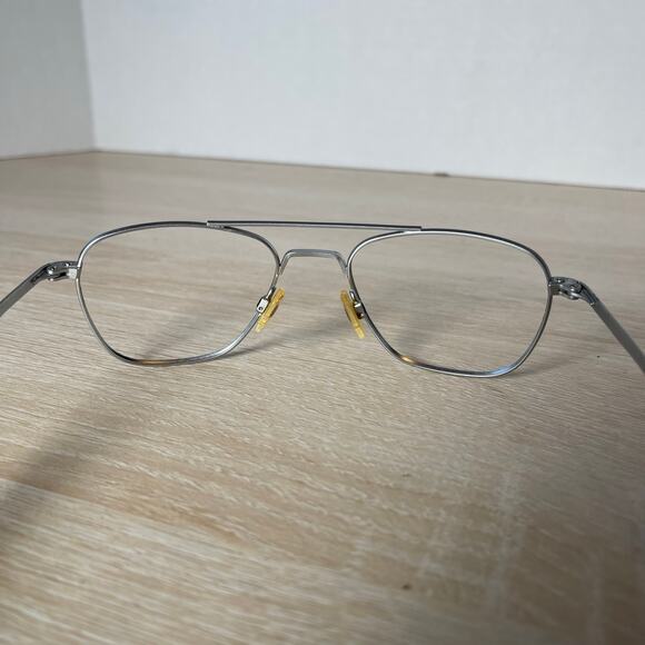 Randolph Engineering Aviator RE 140MM Sunglasses Matte Chrome AF-52-20 - Picture 6 of 10